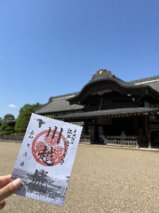 0401川越城と御城印の写真