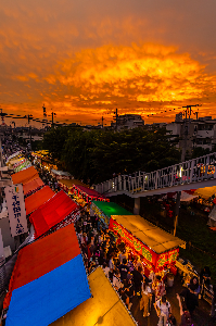 写真：仙波浅間神社の初山