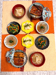 川越産の農産物を中心とした献立の写真
