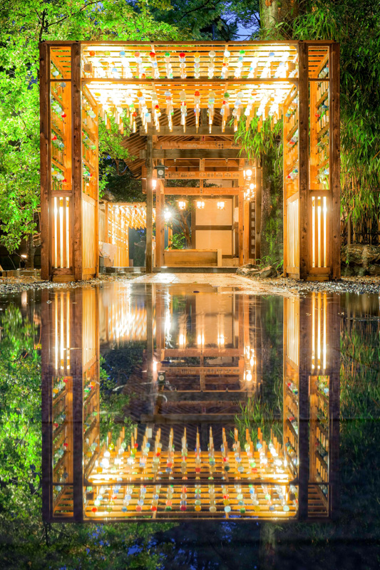 0103雨上がり、夕涼みの川越氷川神社