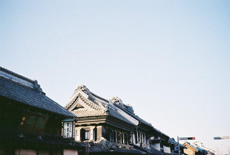 0121フィルムカメラで撮影した川越の町並み