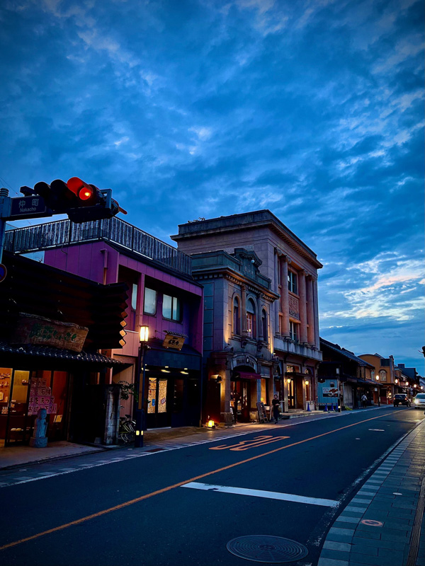 0161夕方の蔵の街