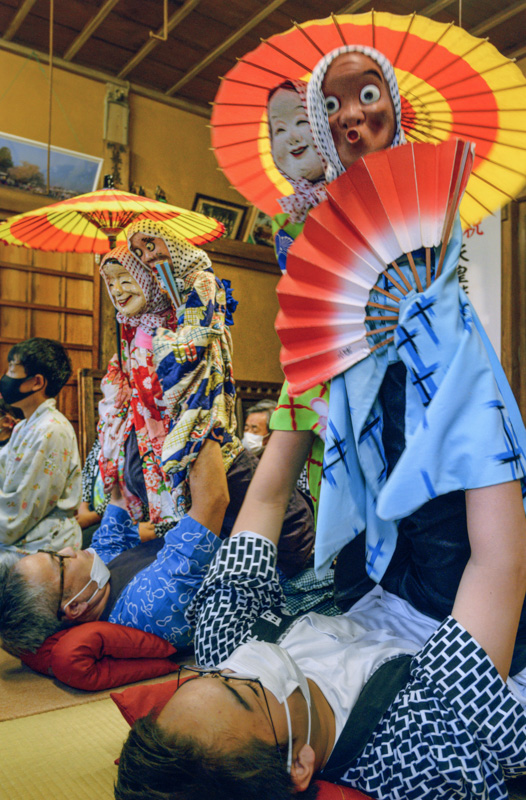 0166市指定文化財「南田島氷川神社足踊り」