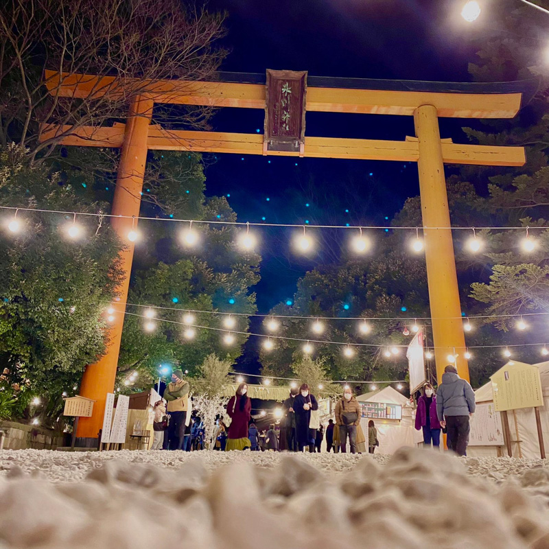 0308川越氷川神社で初詣
