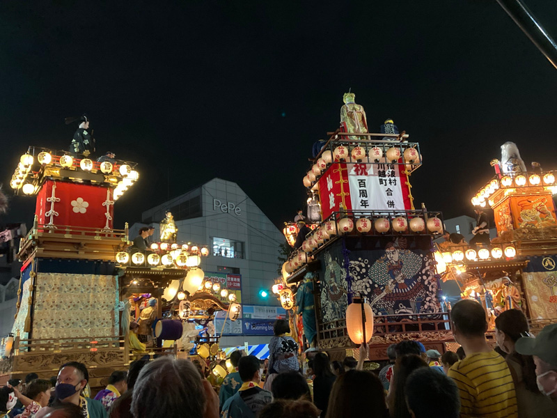0332川越まつりのクライマックス