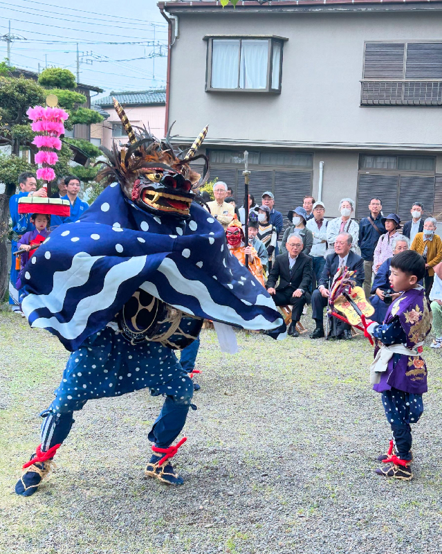 0398石原のささら獅子舞の写真
