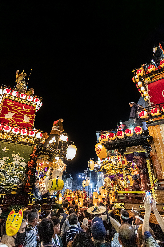 0454圧巻の曳っかわせの写真